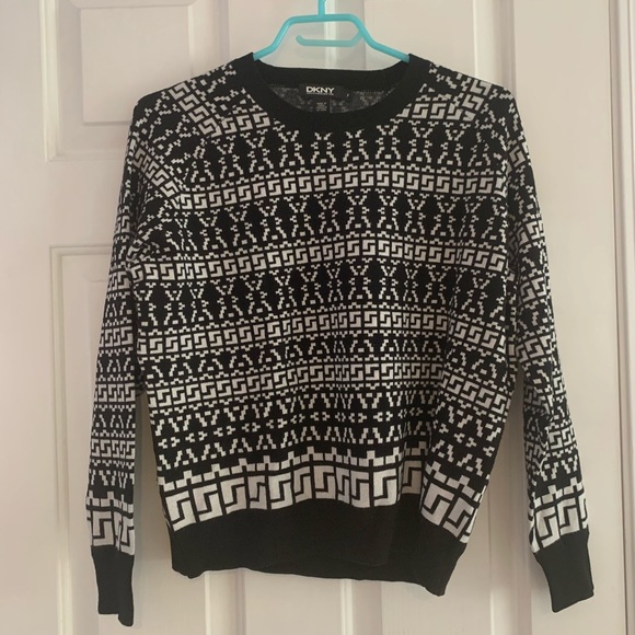 DKNY Patterned Cotton Longsleeve - Picture 3 of 3